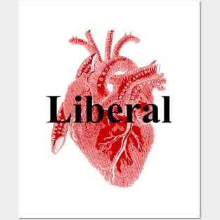 Bleeding Heart Liberal I Posters and Art